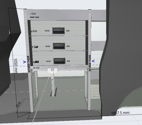 Enkel Reol - MB Vito A2 (218MS) - Image 3