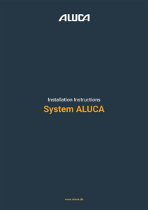 Monteringsanvisning for ALUCA-system