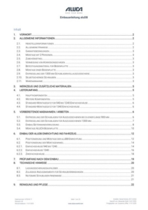 Monteringsanvisning for aluDB